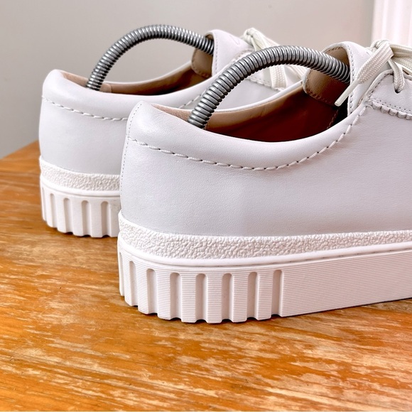Clark’s Women’s Mayhill Walk Leather Sneakers - Picture 10 of 16